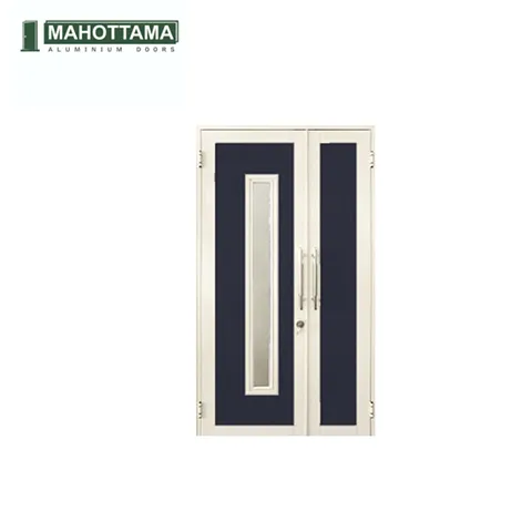 Mahottama 07 Dark Grey Ivory - Pintu Aluminium 120 x 215 Cm 120 x 215 Cm Kanan - Surabaya