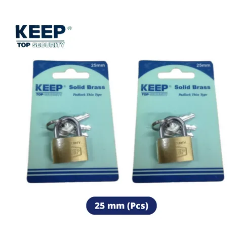 Top Keep Gembok Kecil 25 mm 25 mm - Surabaya