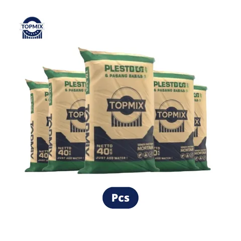 Top Mix Mortar TM 300 Plester 40 Kg Sak - Surabaya