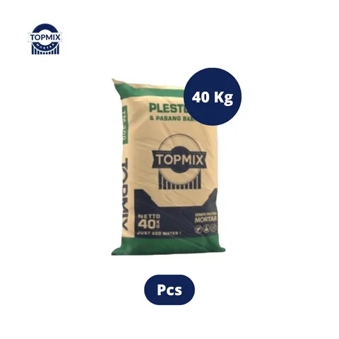 Top Mix Mortar TM 300 Plester 40 Kg Sak - Surabaya