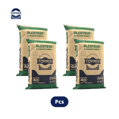 Top Mix Mortar TM 300 Plester 40 Kg Sak - Surabaya
