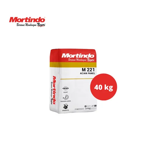 Mortindo M221 Acian Panel 40 Kg Sak - Surabaya