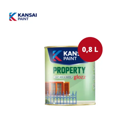 Kansai Paint Propert Glozz Cat Kayu & Besi 0,8 L 020-Dark Blue - Surabaya