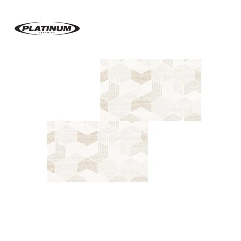 Platinum Keramik Nino Brown Decor 25 Cm x 40 Cm - Surabaya