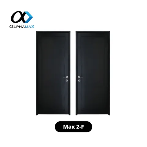 Alphamax Max 2-F Pintu Aluminium Putih Kiri - Surabaya