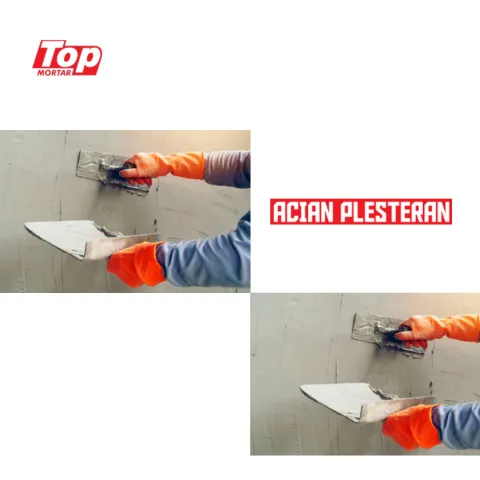 Top Mortar Acian Plasteran 40 Kg - Surabaya