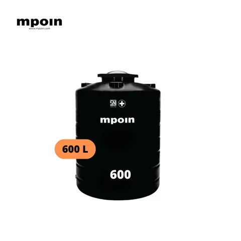 Mpoin Tanki Air Standart Tipe 600 Hitam - Surabaya