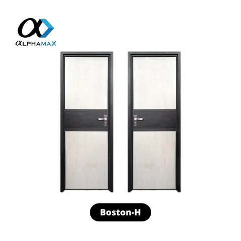 Alphamax Boston-H Pintu Aluminium + PVC Kanan - Surabaya