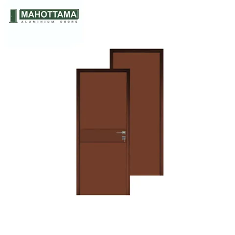 Mahottama Mas 13 Brown - Pintu Aluminium 80 x 200 80 x 200 Cm - Surabaya
