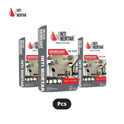 Inti Mortar 230 Skimcoat Acian Abu 40 Kg