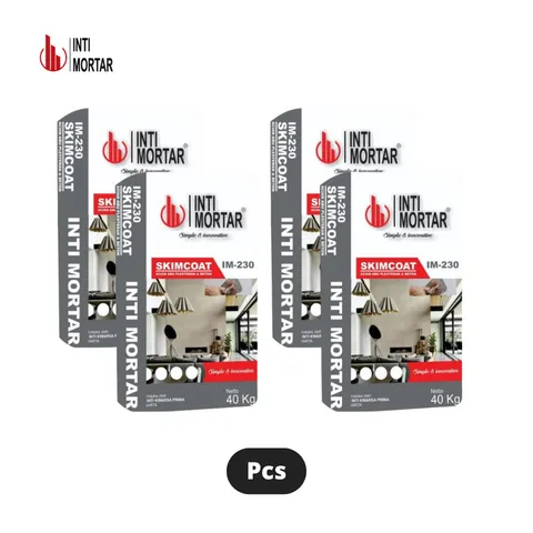 Inti Mortar 230 Skimcoat Acian Abu 40 Kg