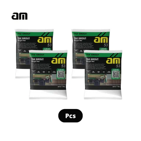 AM 53 Pengisi Nat 1 Kg Cream Ixia - Sinar Kota Jaya