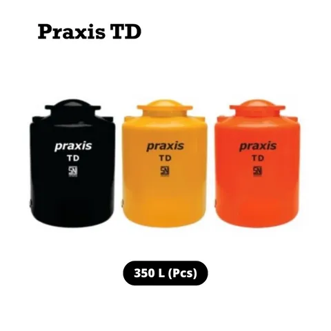 Praxis Tandon Air 350 Liter Orange - Surabaya