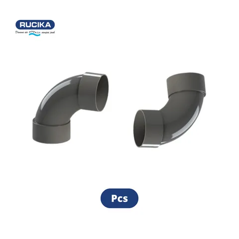 Rucika Pipa Fitting Large Radius Elbow 3" - Berkat Jaya