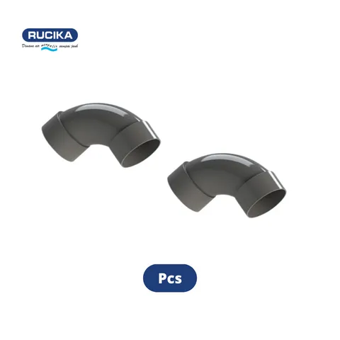 Rucika Pipa Fitting Large Radius Elbow 4" - Berkat Jaya