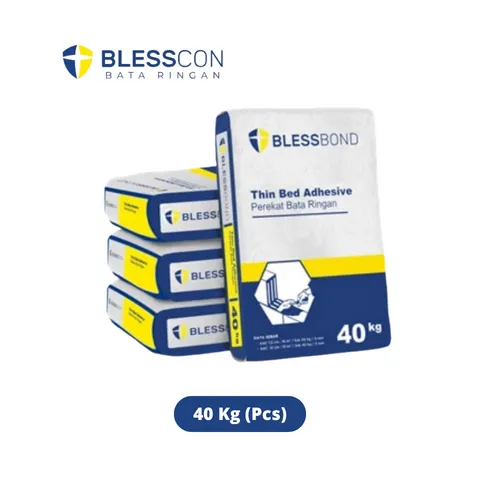 Blesscon Blessbond Perekat Bata Ringan 40 Kg 40 Kg - Makmur Karunia Tunggal