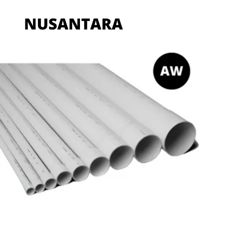 Nusantara Pipa uPVC Putih AW 3" - Surabaya