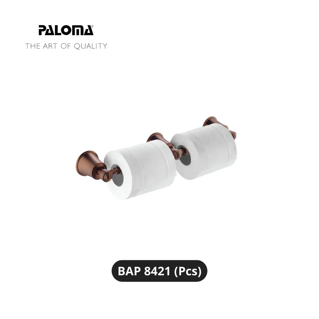 Paloma BAP 8421 Double Toilet Roll Holder Pcs - Surabaya