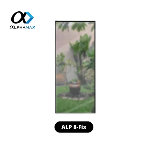 Alphamax ALP 8-Fix Jendela Aluminium Putih - Surabaya