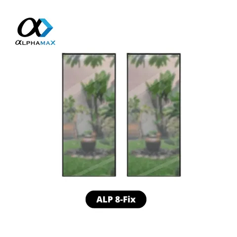 Alphamax ALP 8-Fix Jendela Aluminium Putih - Surabaya