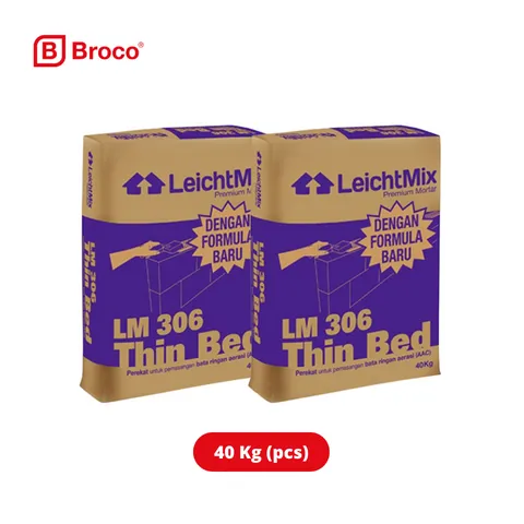 Broco Leichtmix Thinbed 40 Kg - Cahaya Anugerah Sakti