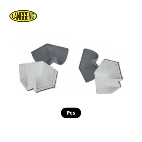 Langgeng Fitting Talang Air PVC Angle RG-8 - Surabaya