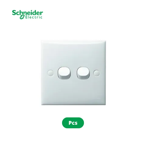 Schneider Clipsal Classic Saklar 2 Gang Pcs - Murah Makmur Cipanas