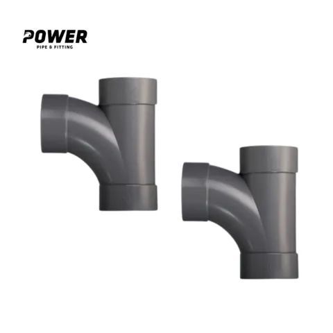 Power Fitting Pipa uPVC Large Radius Tee D