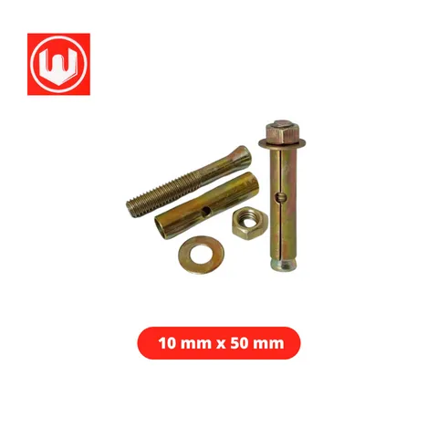 Wowo Dynabolt 10 mm x 50 mm 10 mm x 50 mm - Sinar Gemilang