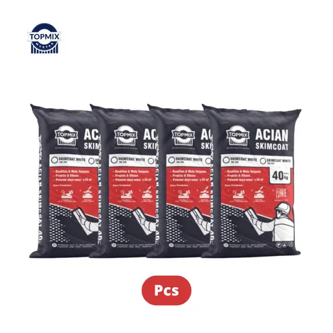 Top Mix Mortar TM 200 Acian Putih 40 Kg Sak - Eka Jaya