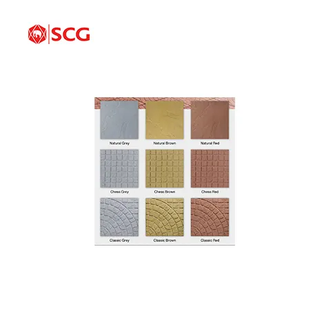 SCG Concrete Tile Natura 13.80 Kg/Pcs Natural Brown - Surabaya