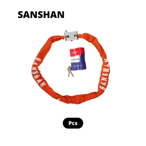Sanshan Gembok Rantai 100 cm - Sinar Lazar