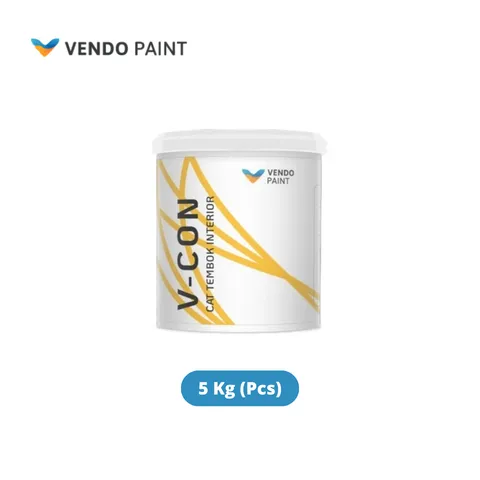 Vendo Paint V-Con Cat Tembok Interior 5 Kg 5 Kg - Surabaya