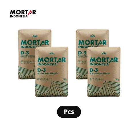 Mortar Indonesia Acian Plester & Beton 40 Kg - Graha Bangunan