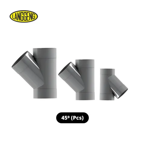 Langgeng Fitting DV Tee Y 45⁰ 4 x 2 x 45⁰ - Cahaya Anugerah Sakti