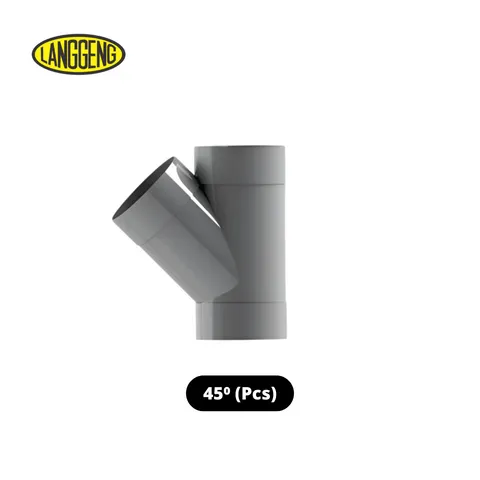 Langgeng Fitting DV Tee Y 45⁰ 2 x 45⁰ - Cahaya Anugerah Sakti