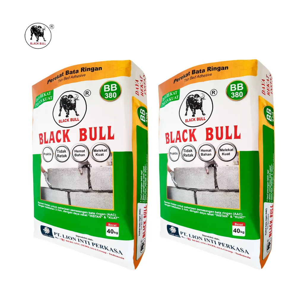 Black Bull Perekat Bata Ringan 40 Kg - Big Lion