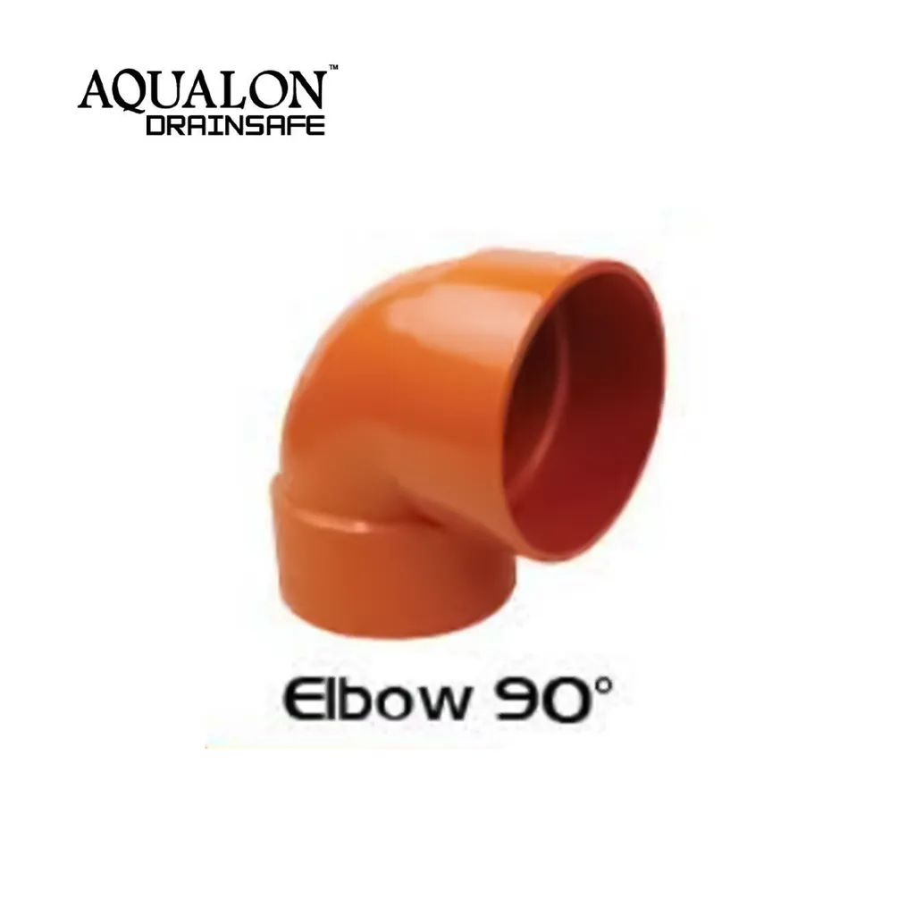Aqualon Drainsafe Fitting 90° 3" - Surabaya