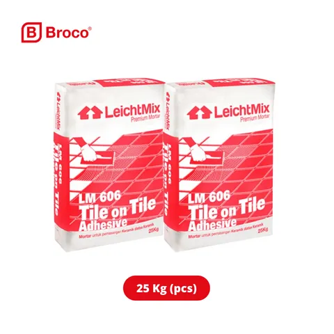 Broco Leichtmix Tile on Tile Adhesive 25 Kg - Cahaya Anugerah Sakti