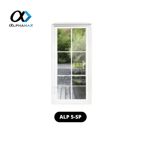 Alphamax ALP 5-SP Jendela Aluminium Hitam Kanan - Surabaya