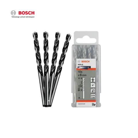 Bosch Mata Bor Besi 9,5 mm - Surabaya