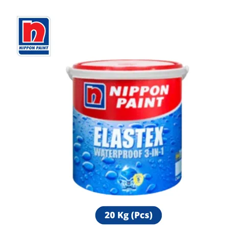 Nippon Paint Elastex Waterproof 3in1 20 Kg NP YO 1211A-Disco Beat - Murya Agung