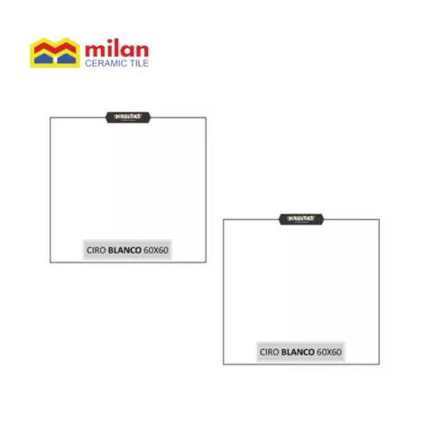 Milan Keramik Habitat Ciro Blanco 60X60 60 Cm x 60 Cm - Surabaya