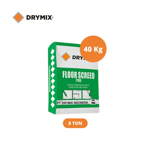 Drymix Floor Screed 40 Kg 1 DO (8 Ton) 40 Kg - Marga Mulia