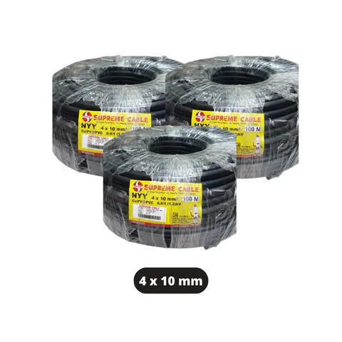 Kabel Supreme NYY 4x10 mm Roll - Sinar Kota Jaya