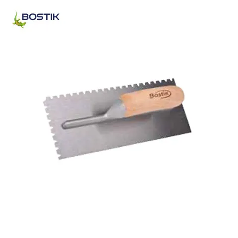 Bostik Ultraset DX Flat V Notch Trowel Pcs - Abadi