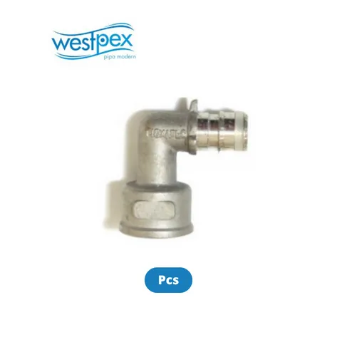 Westpex Pipa Fitting Pex Exp Copper Female Elbow Pcs L 25-1/2 F - Sahabat Lama Makmur Bersama