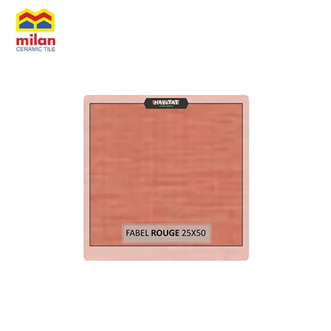 Milan Habitat Fabel Rouge 25x50 Keramik Dinding Matt - KW1 25 Cm x 50 Cm - Surabaya