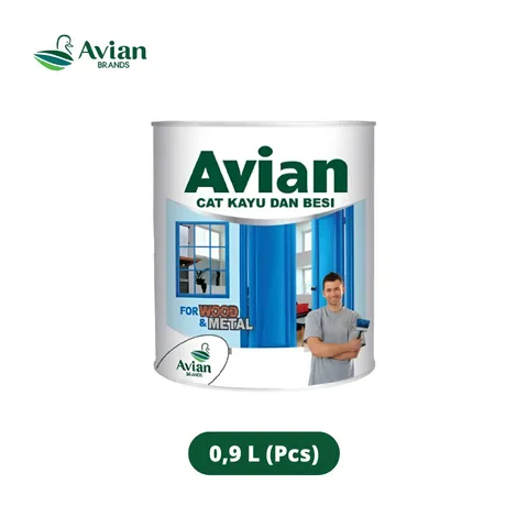 Avian Cat Kayu dan Besi 0,9 Liter 671-Bud Green - Murah Makmur Cipanas
