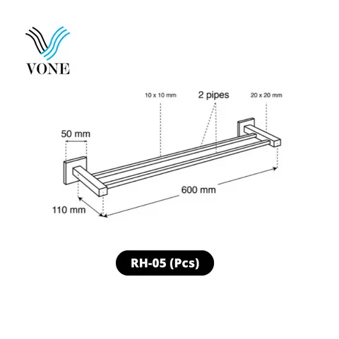 Vone Towel Rack RH-05 Pcs - Surabaya
